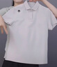 DESCENTE迪桑特WOMEN’S TRAINING系列女士短袖POLO衫 LG-淺灰色 M (165/84A) 曬單實(shí)拍圖