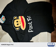 大嘴猴（paul frank）黑色純棉休閑t恤男士2025夏季潮流薄款冰絲運動短袖潮牌圓領簡約 B款復古黑色 【官方正品】 3XL 曬單實拍圖