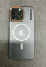 暴走適用蘋果16pro手機(jī)殼 iphone16pro保護(hù)套 磁吸柔砂膚感透色輕薄簡(jiǎn)約撞色硬殼保護(hù)殼 柔霧灰 曬單實(shí)拍圖