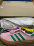 阿迪達(dá)斯 （adidas）三葉草 女 GAZELLE BOLD厚底休閑鞋板鞋 IE0420 37碼 UK4.5碼 曬單實(shí)拍圖