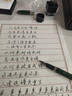 布筆尋常 【布筆尋常手工打磨鋼筆】高檔鋼筆 硬筆書法練字 書寫流暢不漏墨 苔痕綠 0.7（日常練字） 曬單實(shí)拍圖