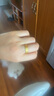 中國黃金（CHINA GOLD）黃金十三幺麻將戒指女款足金天生贏家指環(huán)情人節(jié)生日禮物送愛人 十三幺麻將戒指 約2g 圈號12 曬單實(shí)拍圖