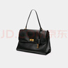 CHARLES&KEITH大號(hào)kerry郵差包大容量腋下包包女包生日七夕禮物CK2-20782514 Black黑色 大包 曬單實(shí)拍圖
