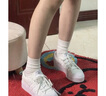 adidas NIZZA PLATFORM厚底增高運(yùn)動(dòng)帆布鞋男女阿迪達(dá)斯三葉草   白   38 曬單實(shí)拍圖