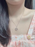 梵哲詩(shī)莫比烏斯環(huán)吊墜項鏈女士2025新款輕奢小眾送女友老婆生日禮物女生 【七倉發(fā)貨】白金色/羽你相伴莫比烏斯項鏈 曬單實(shí)拍圖