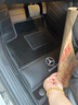 開(kāi)馳適用于奔馳E300L E260L C260L A200 GLAGLEGLC全包圍汽車(chē)真皮腳墊 納帕皮-黑色雙層納米絨腳墊 曬單實(shí)拍圖