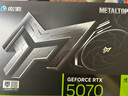 影馳 GeForce RTX 5070 金屬大師 黑金版 OC 12GB GDDR7 DLSS 4 電競游戲設計剪輯AI電腦顯卡 曬單實拍圖