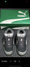 彪馬（PUMA）【面包鞋】經(jīng)典復(fù)古滑板鞋男女撞色休閑鞋SUEDE XL399099 黑色-迷霧灰-大理石灰-02 41 曬單實(shí)拍圖