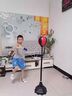 萬(wàn)凱拳擊靶拳擊速度球立式沙袋不倒翁反應靶解壓發(fā)泄神器家用健身器材 升級防爆拳擊球+成人手套-紅黑色 曬單實(shí)拍圖