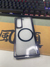 EAGLLO適用三星w25手機殼全包防摔超薄高端透明防偷窺磁吸充電galaxyw25心系天下鏡頭保護套殼膜一體新款 三星W25【陶瓷黑-防窺屏】磁吸款丨殼膜一體 曬單實拍圖