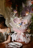 永生花蝴蝶花束高級感仿真香皂花送閨蜜媽媽高級38情人節(jié)生日禮物 【光影蝴蝶】11朵混搭花束 曬單實拍圖