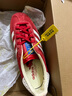阿迪達(dá)斯 （adidas）中性 三葉草系列 GAZELLE INDOOR 低幫休閑鞋 IF1808 紅白  36.5  曬單實(shí)拍圖