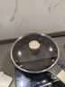 紅廚有鈦炒鍋不粘鍋平底煎炒鍋陶瓷家用炒菜鍋電磁爐燃氣灶少油煙26cm 曬單實拍圖