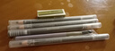 歐億姿（oeiez）砍刀眉筆防水防汗不掉色不易斷持久野生眉黑灰色初學(xué)者美妝工具 曬單實(shí)拍圖