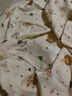 無(wú)印良品A類(lèi)母嬰級抗菌全棉四層紗毛巾被-餅干寶寶150*210cm 曬單實(shí)拍圖