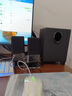 漫步者（EDIFIER）R101V 2.1聲道電腦音響音箱 臺(tái)式機(jī)筆記本桌面音響 游戲音響 黑色 曬單實(shí)拍圖