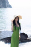 歌詩(shī)慧綠色碎花吊帶連衣裙女新款純欲海邊度假風(fēng)裙子法式田園風(fēng)長(cháng)裙高級 法式綠色碎花V領(lǐng)吊帶連衣裙 均碼 曬單實(shí)拍圖