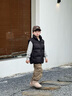 巴拉巴拉balaOne兒童馬甲女童男童親子外套上衣新款童裝2025秋冬 黑色90001-白鴨絨 130 （充絨量53g） 曬單實(shí)拍圖