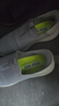 斯凱奇（Skechers）閃穿鞋丨 甄子丹同款男子春夏透氣網(wǎng)布輕便一腳蹬休閑運(yùn)動健步鞋 GRY 灰色 42.5 曬單實拍圖