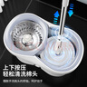 百家好世旋轉(zhuǎn)拖把2拖布家用一拖凈免手洗2025懶人神器甩干桶托把套裝 曬單實(shí)拍圖