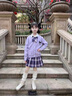 女童春秋連衣裙2025新款兒童春裝jk套裝小女孩庫洛米長(zhǎng)袖衣服裙子 庫洛米三件套【長(zhǎng)袖+襯衫+裙子】 150 曬單實(shí)拍圖