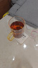 綠昌明玻璃水杯家庭水具套裝茶杯家用帶把手杯子6支裝帶掛架瀝水架 曬單實拍圖