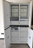 美的（Midea）餐邊柜427零嵌入式冰箱45cm超薄十字四開門除菌三循環(huán)節(jié)能風(fēng)冷無霜家用超薄電冰箱國家補(bǔ)貼20% BCD-427WUSGPZM月光米 曬單實(shí)拍圖
