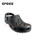 crocs卡駱馳檀健次同款洞洞鞋男沙灘鞋|10001 黑色-001 39(240mm) 曬單實(shí)拍圖