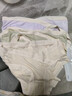 莫代爾孕婦內(nèi)褲女純色棉抑抗菌襠舒適無痕托腹產(chǎn)后大碼輕薄懷孕早中晚期 B-淺綠+淺紫+杏白 3條 XL 【建議體重125-145斤】 曬單實拍圖