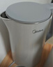 美的（Midea）電熱水壺煮水壺家用小型電燒水壺 0涂層食品級304不銹鋼雙層防燙無縫內(nèi)膽1.5升容量 1566 曬單實拍圖