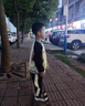 G.DUCKKIDS小黃鴨聯(lián)名奧特曼衣服男童套裝春秋季2024新款兒童運動兩件套寶寶 紅色套裝 110 建議4~5歲【100-110cm】 曬單實拍圖
