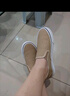 無鞋帶帆布鞋女套腳白黑綠透氣一腳蹬懶人鞋小眾原創(chuàng)奶茶色板鞋子 奶茶色 38 曬單實拍圖