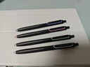 點石制筆時空艙按動中性筆0.5mm黑筆雙珠速干學生刷題筆太空艙作業(yè)考試簽字筆334E【夜航者】4筆+4黑芯 曬單實拍圖