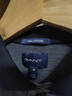 GANT【100%棉】GANT/甘特夏季新款男士休閑通勤撞色翻領(lǐng)短袖POLO衫潮 423波斯藍色 M 曬單實拍圖