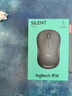 羅技（Logitech）M221 輕音鼠標 無線鼠標 辦公鼠標 對稱鼠標 帶無線微型接收器 霧靄藍 曬單實拍圖