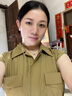 紅袖知識分子風(fēng)連衣裙2025夏季新款女裝H型連肩袖翻領(lǐng)氣質(zhì)顯瘦休閑裙 卡其038 S 曬單實拍圖