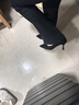 瑜尚臻品 黑色高跟鞋女2025新款細(xì)跟通勤單鞋尖頭百搭絨面職業(yè)面試工作鞋 黑色 38 （5cm跟高） 曬單實(shí)拍圖