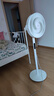 美的（Midea）【幸運草安睡1S】一級能效直流變頻聲控電風(fēng)扇家用遙控臥室靜音落地扇臺式桌面抗菌大風(fēng)力轉(zhuǎn)頁扇 曬單實拍圖