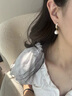 伊燦微鑲水鉆仿珍珠耳釘女2025年新款爆款耳環(huán)小眾設計高級感耳夾耳飾 微鑲水鉆珍珠耳釘 曬單實拍圖