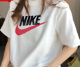 耐克（NIKE）T恤女裝男裝 2026春夏新款運動(dòng)服跑步訓練情侶休閑服透氣圓領(lǐng)短袖 AR5005-100/偏大 M (170/88A) 曬單實(shí)拍圖