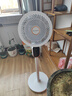 美菱（MeiLing）電風(fēng)扇/循環(huán)扇/落地扇/交流定頻/臺(tái)立地三用對(duì)流風(fēng)扇全自動(dòng)搖頭AI語音遙控定時(shí)MPF-DG2689Pro白色 曬單實(shí)拍圖