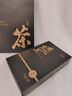 七春 黑茶安化黑茶贈茶刀2016年金花茯磚茶1kg熟茶葉禮盒送長輩自己喝 曬單實拍圖