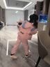 G.DUCKKIDS女童春秋裝套裝2025新款洋氣運動(dòng)兒童女孩衣服女孩春季兩件套裝潮 粉紅色 140 曬單實(shí)拍圖