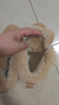 駱駝（CAMEL）冬季新款短筒厚底加絨加厚高幫棉鞋保暖馬丁靴女 L23W307189土黃 38 曬單實拍圖