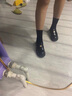 啄木鳥厚底樂福鞋女2025新款夏季女單鞋黑色英倫風(fēng)小皮鞋休閑通勤女鞋子 黑色 37 (235mm) （腳寬腳胖建議拍大一碼） 曬單實(shí)拍圖