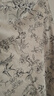 秋水伊人設(shè)計(jì)感中高腰國風(fēng)印花半身裙春季新款女裝百搭裙子 米色 M 曬單實(shí)拍圖