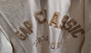 蓋璞女裝夏季貼布繡logo短袖衛衣寬松運動(dòng)連帽衫520594 米色 L (170/88A )亞洲尺碼 曬單實(shí)拍圖
