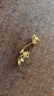 BXE5G黃金流蘇兩世歡耳環(huán)中式復(fù)古感999足金蓮花耳釘24K純金耳飾 0.01g 蓮花流蘇耳環(huán) 曬單實(shí)拍圖