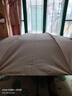 雨傘大號(hào)加固暴雨結(jié)實(shí)抗風(fēng)商務(wù)傘學(xué)生男士女士太陽(yáng)傘防曬遮陽(yáng)傘 手動(dòng)12骨黑膠約130cm【米色】 曬單實(shí)拍圖