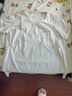 米度麗哺乳衣上衣外出產(chǎn)后喂奶衣打底衫夏季寬松短袖t恤孕婦裝夏裝6916 米白 XL碼（建議130-160斤左右） 曬單實(shí)拍圖